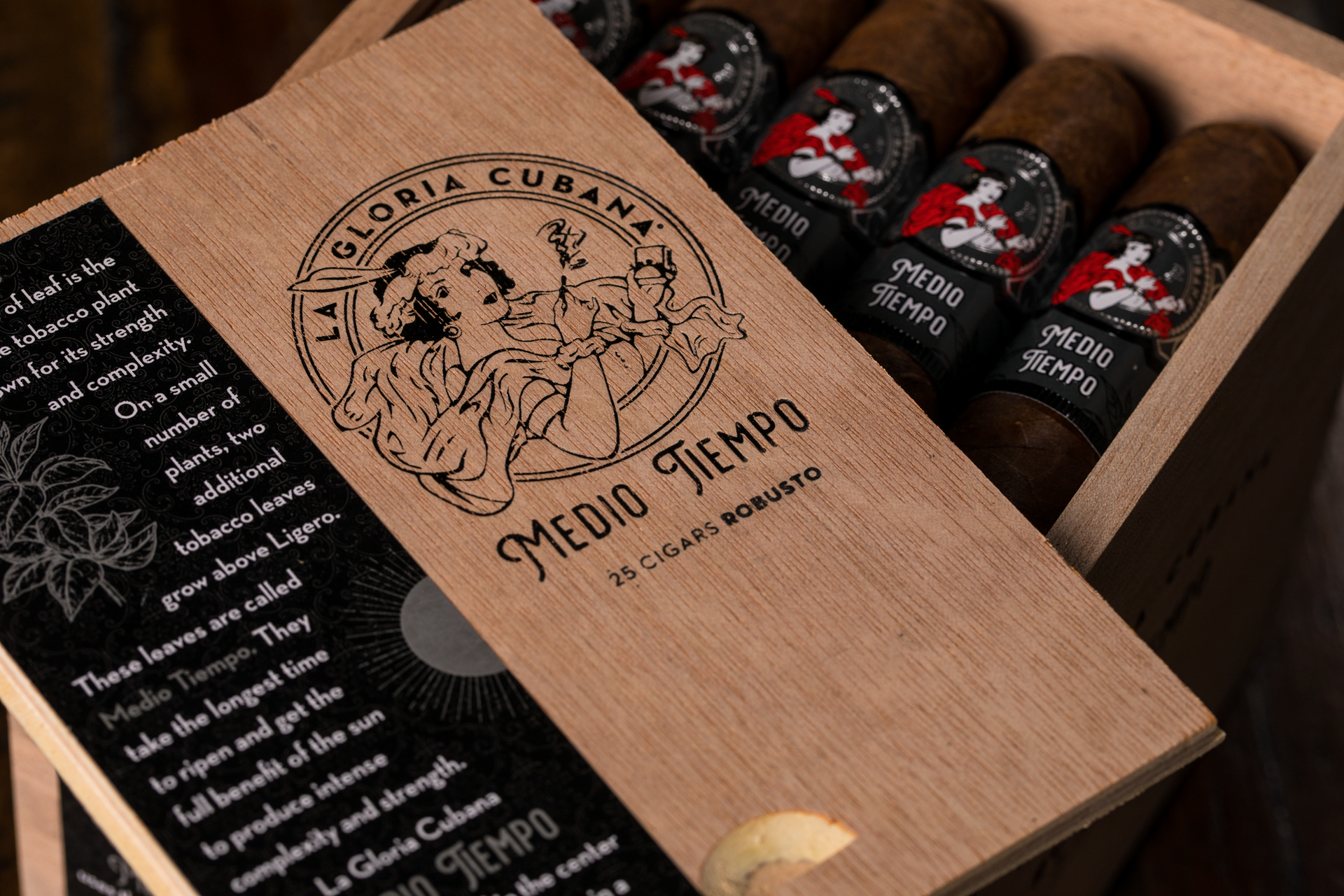 medio tiempo tobacco La Gloria Cubana Toro La Gloria Cubana Medio Tiempo